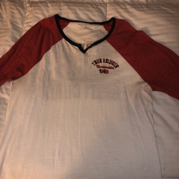 Mens True Religion Long Sleeve Tee 